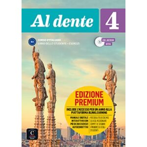 Al dente 4 (B2) – Libro + quad. + CD + DVD Premium