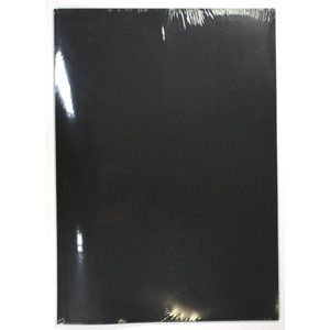 Kreslicí karton barevný A2 125 g - 20 ks - černá