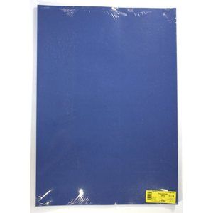 Kreslicí karton barevný A2 225 g - 20 ks - tm. modrá