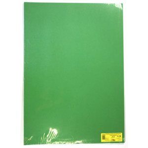 Kreslicí karton barevný A2 225 g - 20 ks - tm. zelená