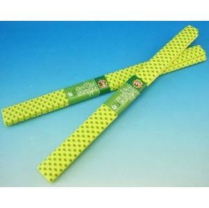 Koh-i-noor Krepový papír - žlutý se zelenými puntíky