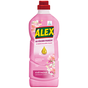 Alex - čistič na všechny povrchy - 1 l - zahradní květy