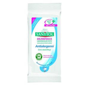 Sanytol dezinfekční utěrky - Antialergenní - 2 x 24 ks