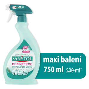 Sanytol univerzální čistič ve spreji MAXI - 750 ml
