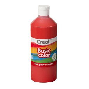 Temperová barva Creall 500 ml světle červená
