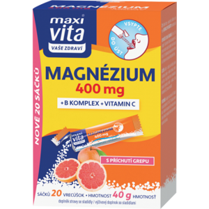 Maxi Vita Magnézium 400 mg + B komplex + vitamin C (1)