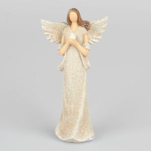 Anděl s holubičkou 14,5 cm