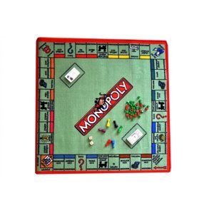 Dětský koberec Monopoly hra - 92 x 92 cm