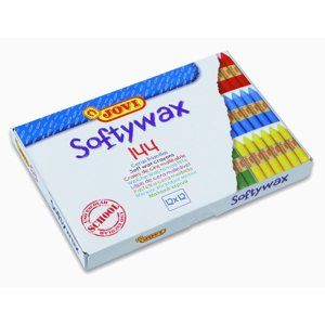 Voskovky JOVI SOFTYWAX - Ekonomické balení 144 ks, 12 barev