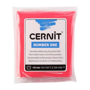 CERNIT Modelovací hmota 56 g - červená