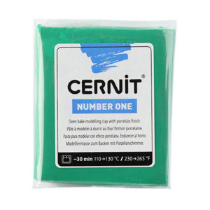CERNIT Modelovací hmota 56 g - zelená