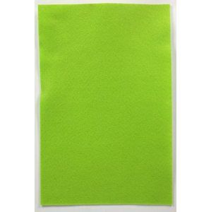 Dekorační filc 150 g/m2 - barva světle zelená