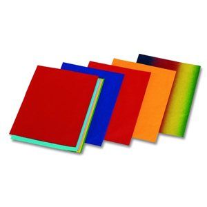 Hedvábný papír 50 × 70 cm, 20 g, 130 listů - 5 barev