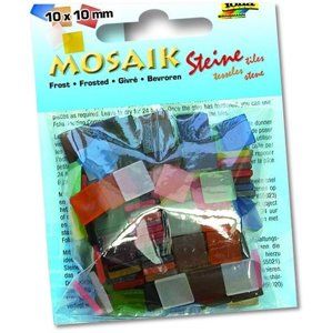 Mozaikové kamínky - matné - mix 20 barev