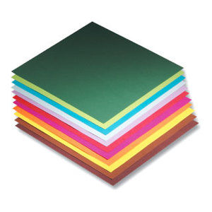 Origami papír barevný 70 g/m2 - 10 × 10 cm, 500 archů