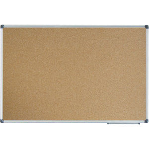 Tabule korková v hliníkovém rámu - Cork Board 60x90 cm