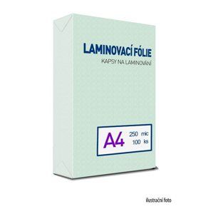 Laminovací fólie - kapsy A4, 250 mic (100 ks)