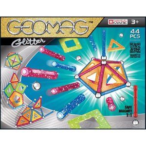 Geomag Glitter 44 ks, 3+