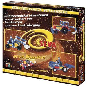 Stavebnice SEVA Stavitel /306 dílů/