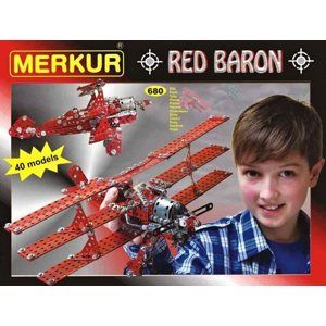 Merkur stavebnice - Red Baron