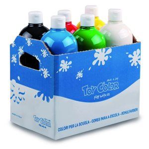 Temperová barva Toy Color - box 6 × 1000 ml