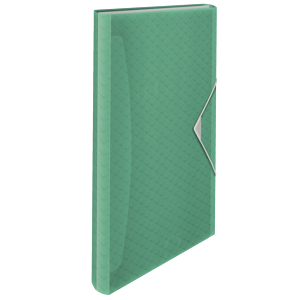 Aktovka na spisy Esselte Colour'Ice A4, 6 přihrádek - ledově zelená