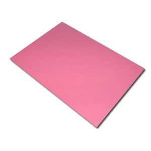 Kreslicí karton barevný A2 125 g - 20 ks - růžová