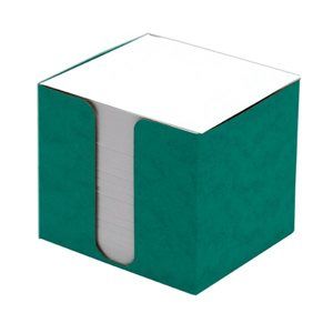 CAESAR OFFICE Špalíček nelepený 8,5x8,5x8 v krabičce - zelená
