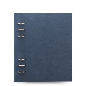 Filofax Clipbook Architexture kroužkový poznámkový blok A5 - blue suede