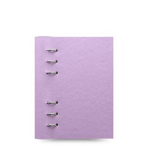 Filofax Clipbook Pastel kroužkový poznámkový blok osobní - pastelově fialová