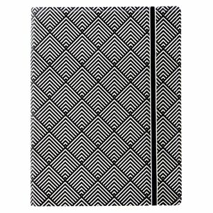 Filofax Notebook Impressions poznámkový blok A5 - černá/bílá