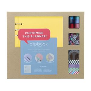 Filofax Clipbook A5 kreativní set - pastel. žlutá