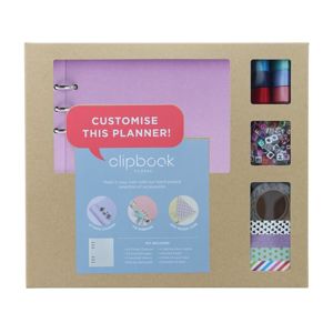Filofax Clipbook A5 kreativní set - pastel. fialová