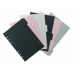 Filofax Rozřazovače pro diář a clipbook Confetti, A5