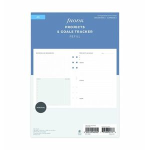 Filofax Nedatovaná náplň pro diář/Clipbook A5 - plánování projektů
