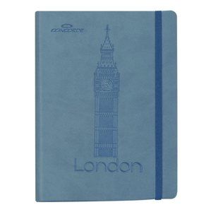 CONCORDE Zápisník City A6 linkovaný 80 listů - Londýn