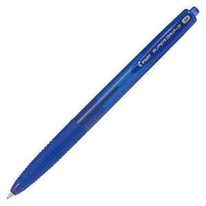 Pilot Super Grip-G Kuličkové pero stiskací hrot M - modré (1)