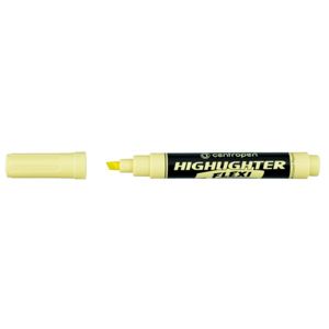 Centropen Zvýrazňovač HIGHLIGHTER FLEXI 8542 - pastelová žlutá