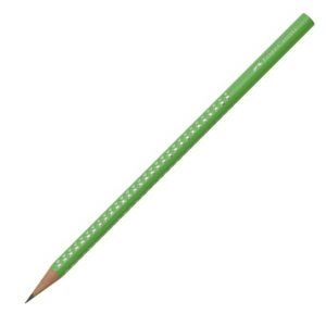Grafitová tužka Faber-Castell Sparkle - neon zelená