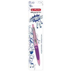 Herlitz my.pen Kuličkové pero - růžové/fialové, blistr