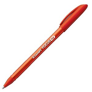 Kuličkové pero Luxor Focus Icy 1 mm - červené