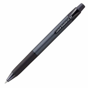 UNI Gumovací pero stiskací 0,7 mm - černé