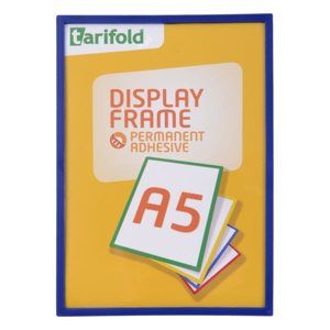 Display Frame samolepicí rámeček A5, 1 ks - modrý
