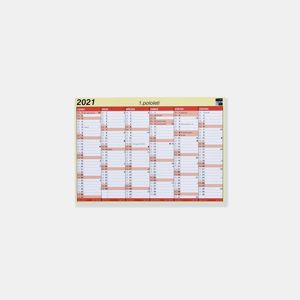 BOBO Kalendář lístkový 2021 A5