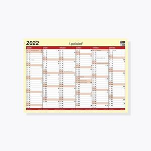 BOBO Kalendář lístkový 2022 A3