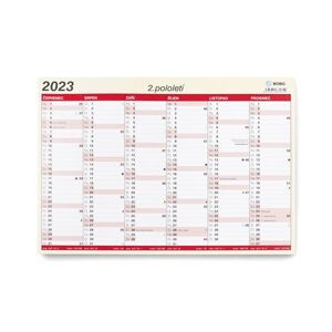 BOBO Kalendář lístkový 2023 A4