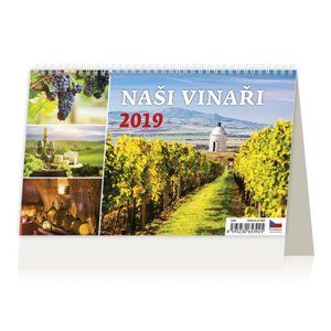 Kalendář stolní 2019 - Naši vinaři