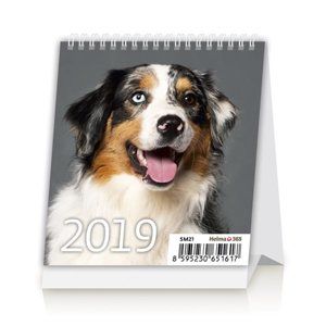 Kalendář stolní 2019 - Mini Puppies