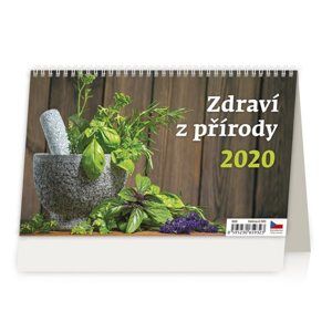 Kalendář stolní 2020 - Zdraví z přírody