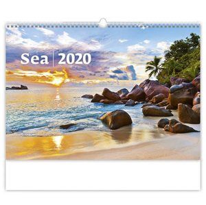 Kalendář nástěnný 2020 - Sea
